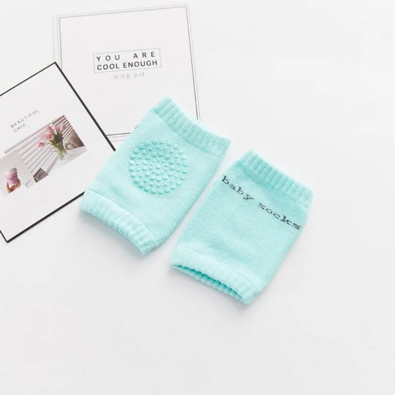 Kids Non Slip Crawling Legging Infants Toddlers Baby Accessories Dot Knee Pads Protector Safety Kneepad Leg Warmer Girls Boys