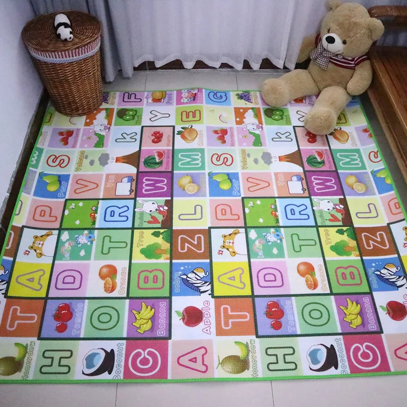 120*90Cm Baby Play Mat EPE Activity Gym Kids Crawling Mats Carpet Baby Game Carpet for Children Rug Floor Newborns Eva Foam Toys