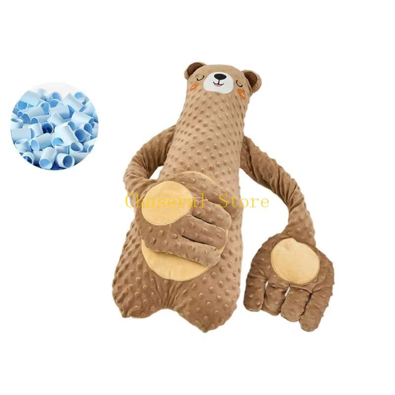 E7CE Portable Baby Sleep Patter Pacify Hand Doll Built in Music Function or Not