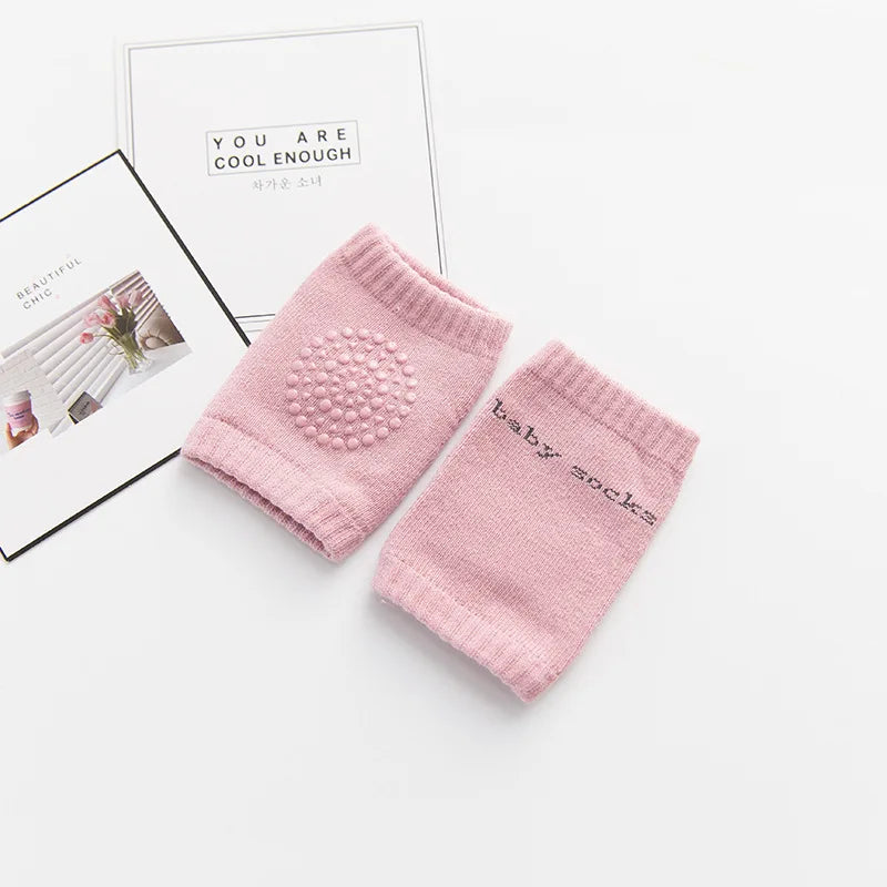 Kids Non Slip Crawling Legging Infants Toddlers Baby Accessories Dot Knee Pads Protector Safety Kneepad Leg Warmer Girls Boys
