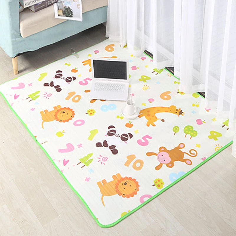 120*90Cm Baby Play Mat EPE Activity Gym Kids Crawling Mats Carpet Baby Game Carpet for Children Rug Floor Newborns Eva Foam Toys