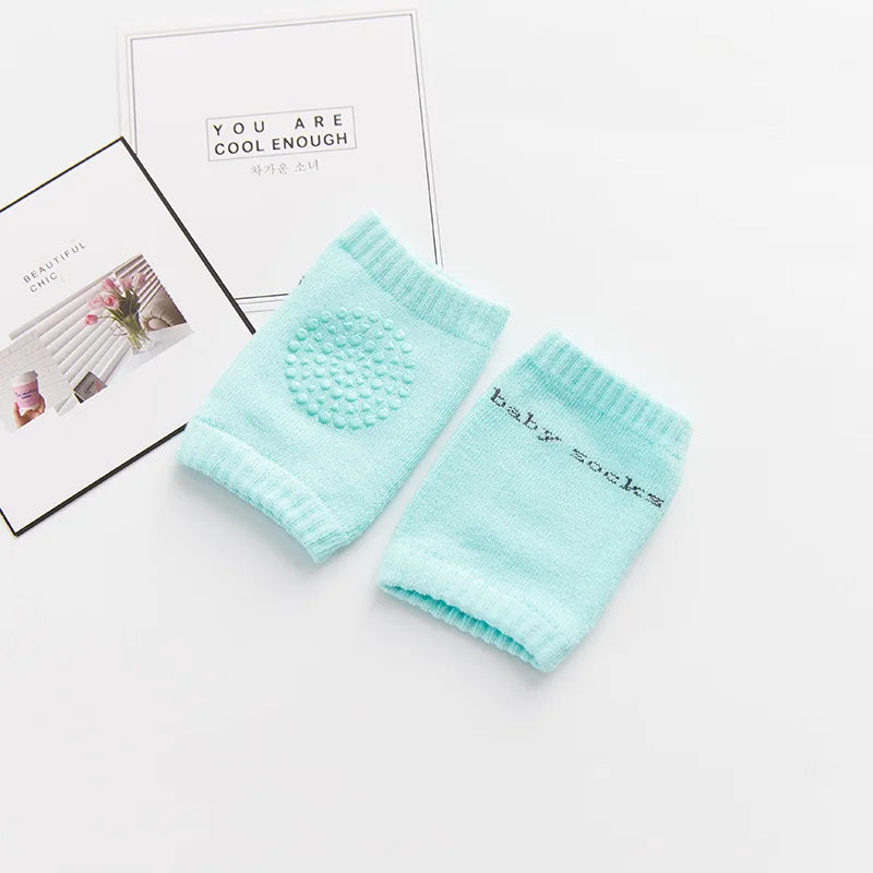 Kids Non Slip Crawling Legging Infants Toddlers Baby Accessories Dot Knee Pads Protector Safety Kneepad Leg Warmer Girls Boys