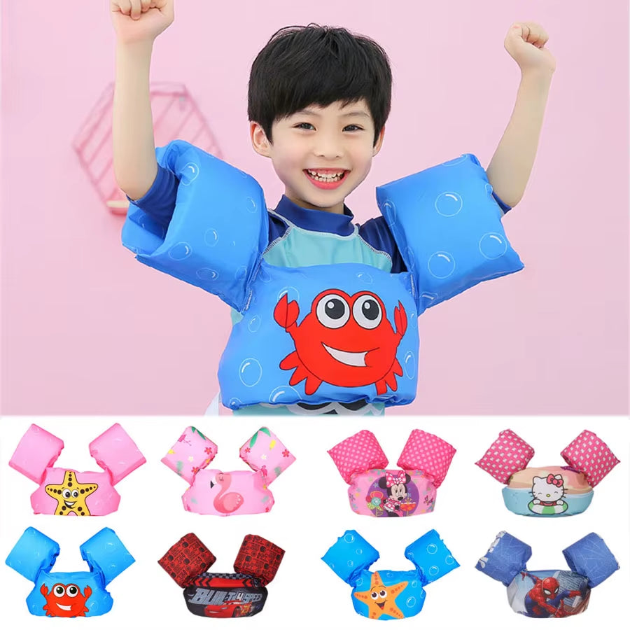 Kid Swimming Float Vest Baby Arm Sleeve Circle Swim Trainer Child Children Swimsuit Swimming Pool Accessories