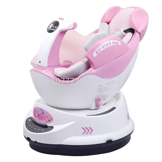 New Intelligent Electric Baby Rocking Chair with Music Remote Control Baby Soothing Swing Indoor Ride on Car Toy