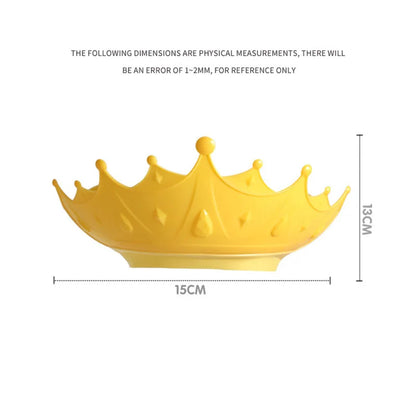 Baby Shower Cap Waterproof Shampoo Hat for Children Shower Toddler Protect Ears Eyes Girl Boy Adjustable Silicone Bathing Crown
