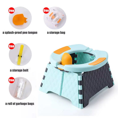 Portable Potty Child Urinal Children'S Pot Car Travel Potty for Children Potty Training Toilet for Kids Toilet Pot Toilet Seat
