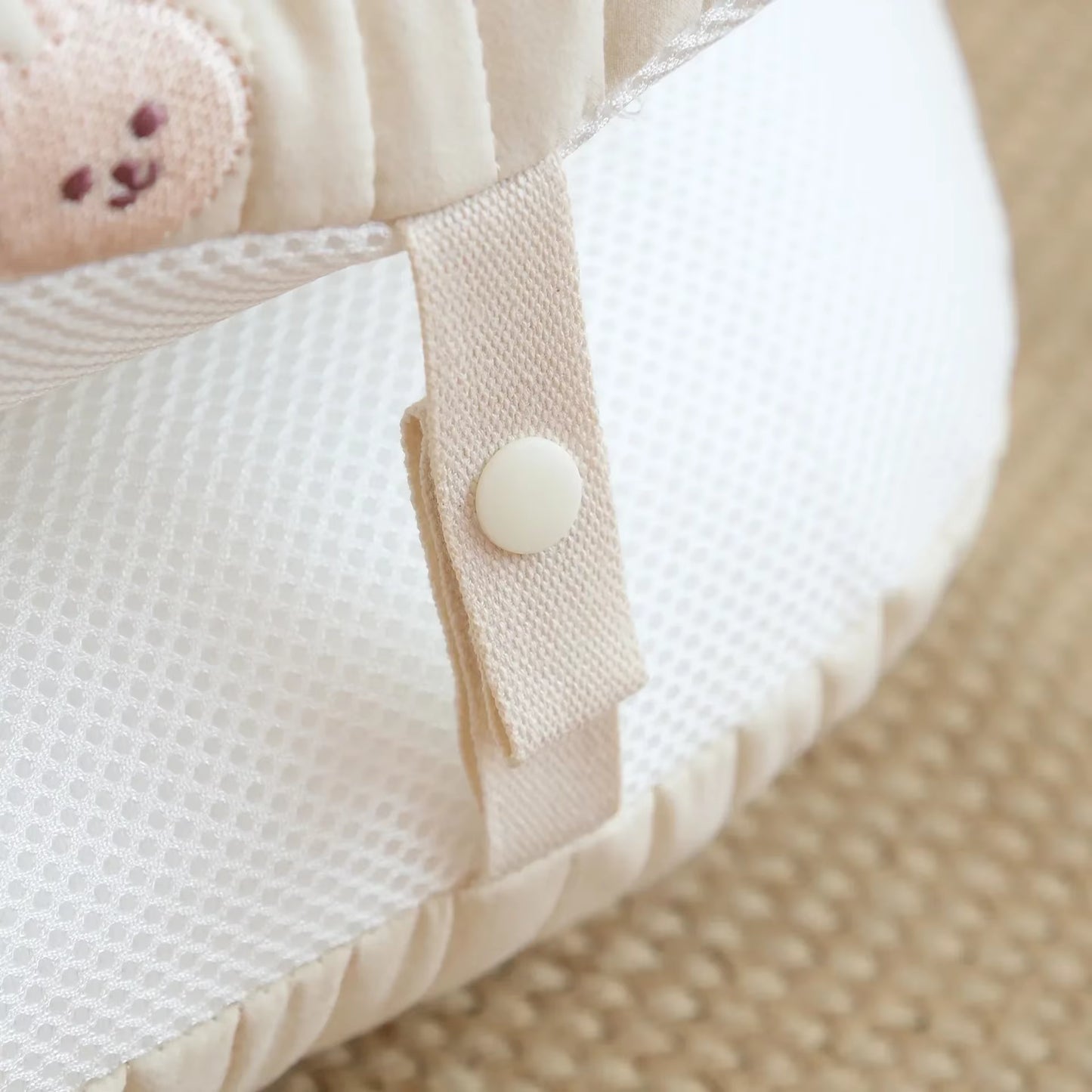 0-18 Months Kid Baby Bed for Newborn Breathable Portable Baby Nest Infant Baby Lounger Bed Crib Toddler Bed Sleeping Basket Crib