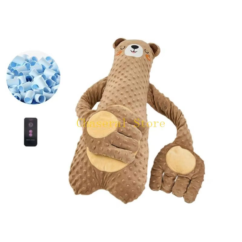 E7CE Portable Baby Sleep Patter Pacify Hand Doll Built in Music Function or Not