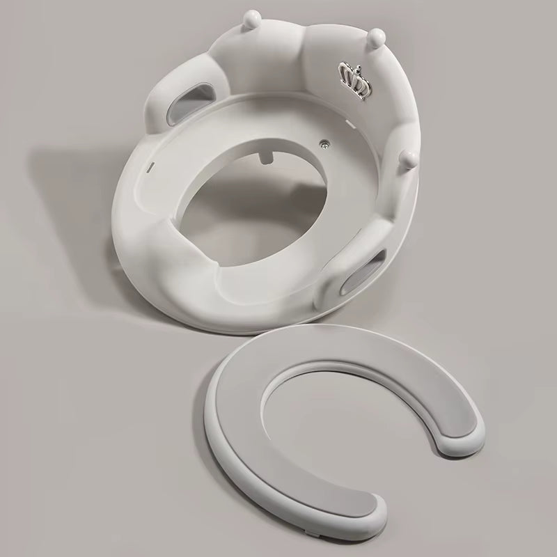 Portable Children'S Toilet Seat Baby Crown Toilet Seat Toddler Auxiliary Toilet Seat Cushion Urinal Toilet Training Seat Cover