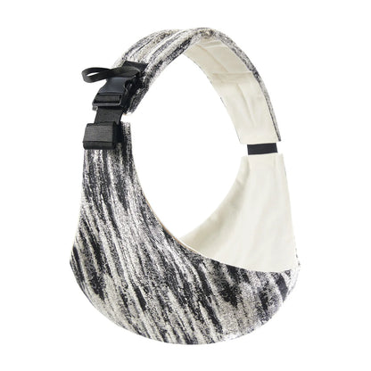 Baby Going Out Safety Carrier Simple Leopard Pattern Portable Front Hug Type Back Baby Out of the Baby Artifact Waist Stool