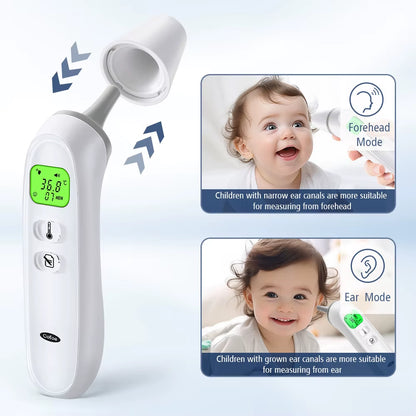 Infrared Fever Thermometer Medical Household Digital LCD Infant Adult Non-Contact Body Temperature Ear Thermometer
