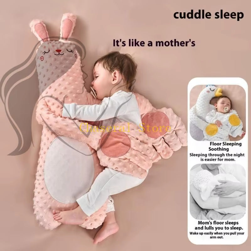 E7CE Portable Baby Sleep Patter Pacify Hand Doll Built in Music Function or Not