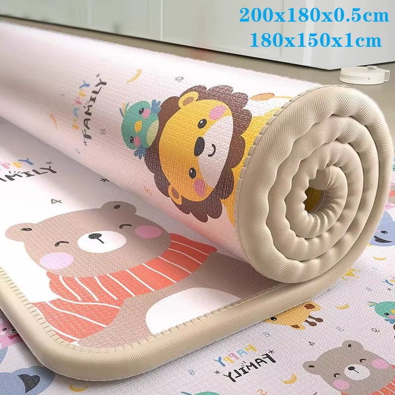 200X180Cm/180X150Cm Baby Crawling Play Mats Non-Toxic High-Quality EPE Baby Activity Gym Carpet Baby Game Children'S Safety Rug