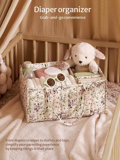 Baby Diaper Bag Storage Bag for Baby Newborn Items Diaper Stackers & Caddies Diaper Organizer Nappy Bag for Baby Things