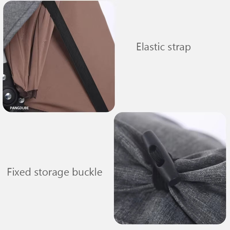 Universal Sun Shade for Baby Stroller Accessories UV UPF 50+ Awning Protection for Baby Carrier Waterproof Sun Shield