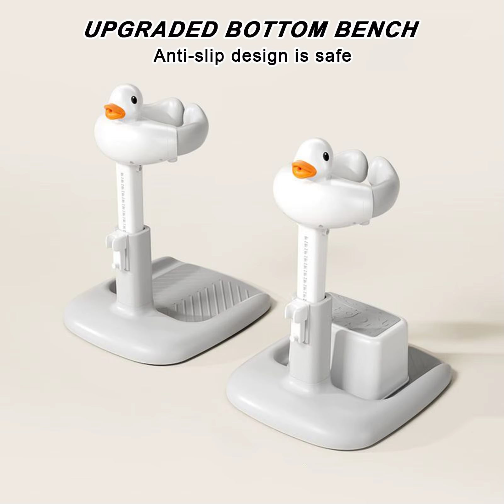 Baby Shower Stand Nursery Bath Stand Adjustable Height Standing Support Portable Shower Device for Kids Boys Girls Enhanced
