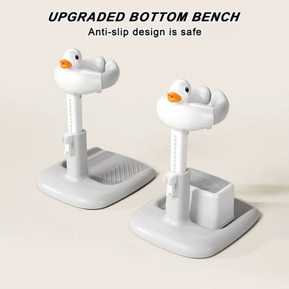 Baby Shower Stand Nursery Bath Stand Adjustable Height Standing Support Portable Shower Device for Kids Boys Girls Enhanced