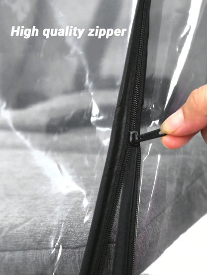 Baby Stroller Accessories Waterproof and Rainproof Cover Transparent Windproof and Dustproof Opened for Baby Stroller Raincoats