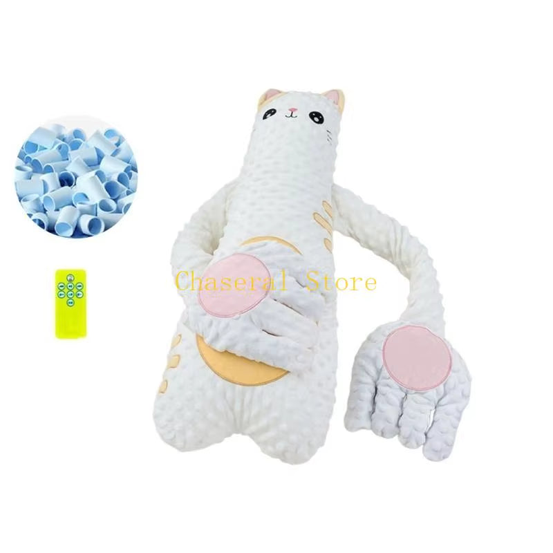 E7CE Portable Baby Sleep Patter Pacify Hand Doll Built in Music Function or Not
