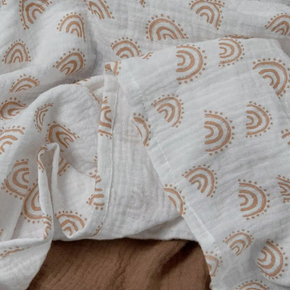 Baby Blanket Gauze Cotton Newborn Swaddle Swaddle Towel Four Seasons Bath Towel Swaddle to Prevent Startle Baby Towel Baby Bath