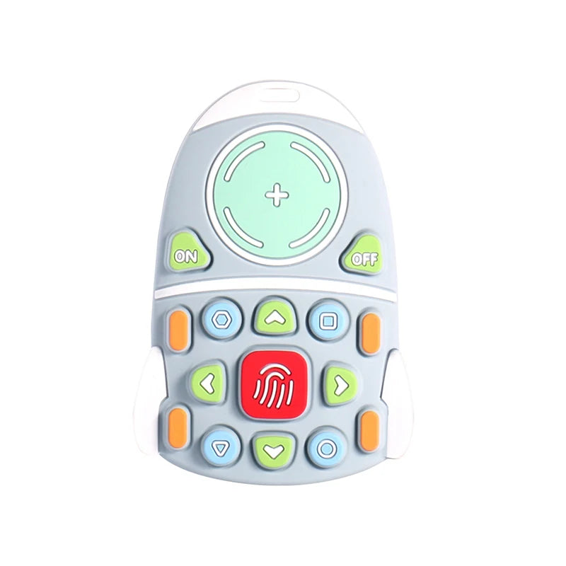 Baby Teething Toys Silicone Chew Teether Teethers for Babies Development Baby Rattle Newborn Infant Sensory Baby Toys 0-3-6-12 M