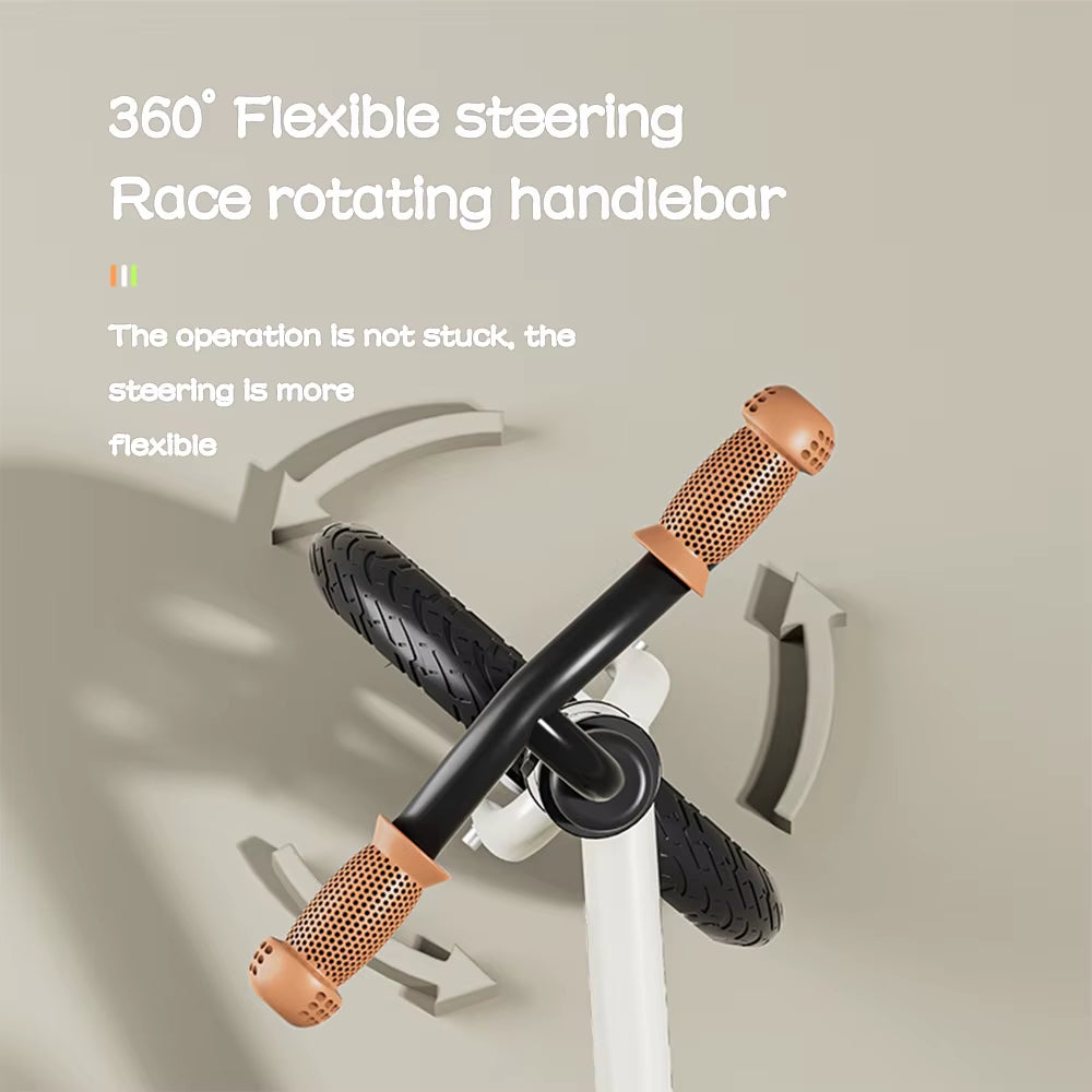 Lightweight Children'S Balance Bike with 360° Rotating Handlebars Anti-Slip Baby Walker Bike for 2-6 Years Pedal-Free Bike