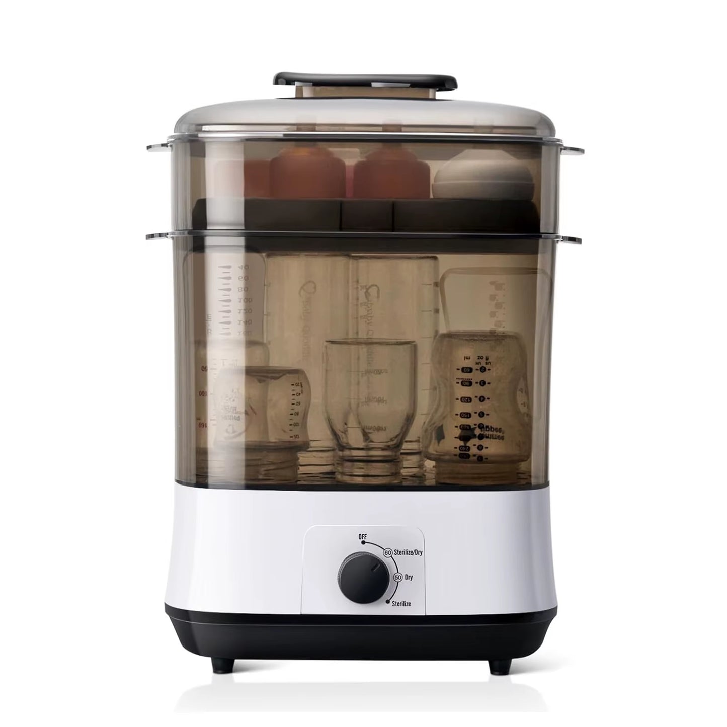 Baby Electric Steam Sanitizer Newborn Feeding Bottle Sterilizers Dryer Heater Large Box Steamer Hightemperature Sterilization