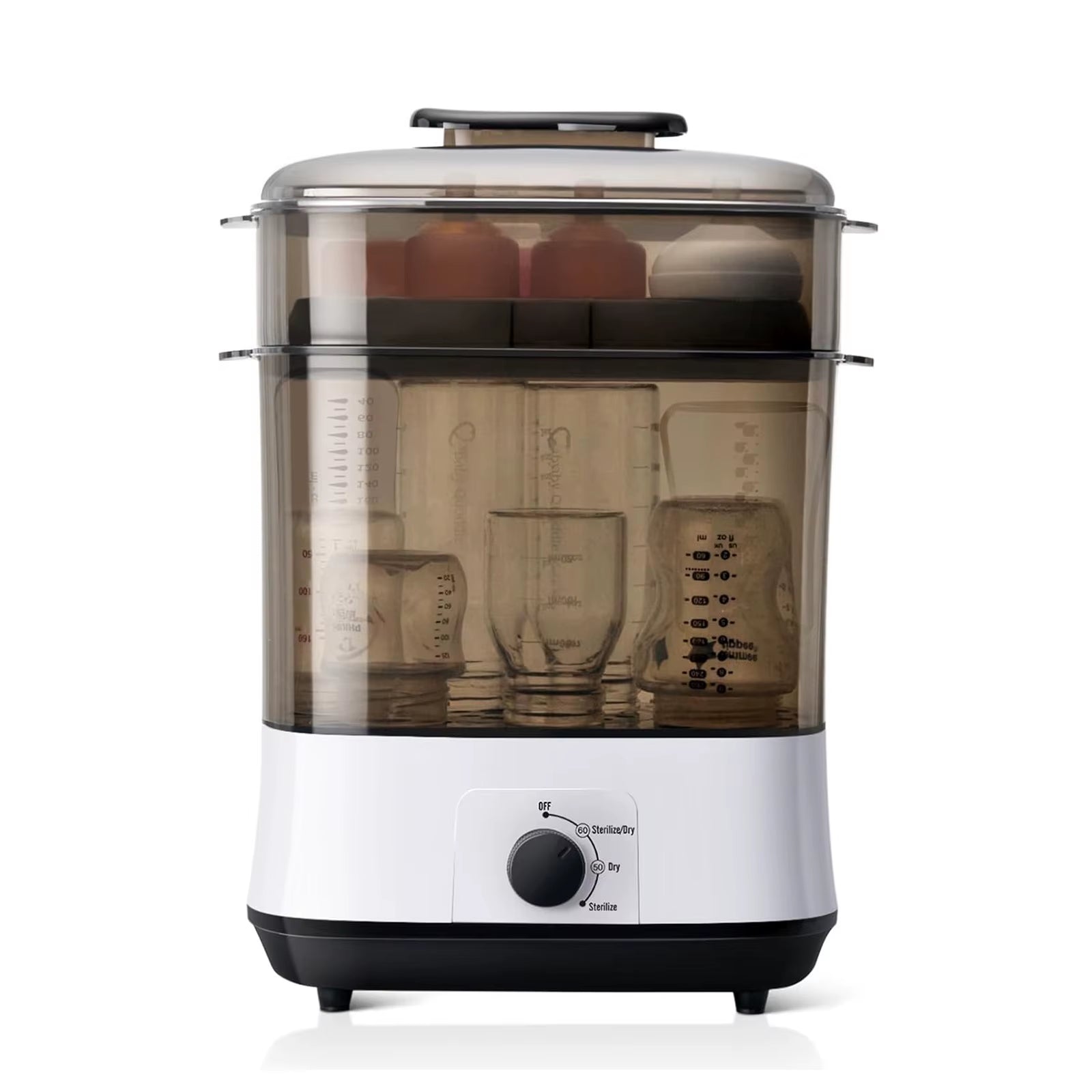 Baby Electric Steam Sanitizer Newborn Feeding Bottle Sterilizers Dryer Heater Large Box Steamer Hightemperature Sterilization