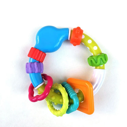 Baby Teething Toys Silicone Chew Teether Teethers for Babies Development Baby Rattle Newborn Infant Sensory Baby Toys 0-3-6-12 M