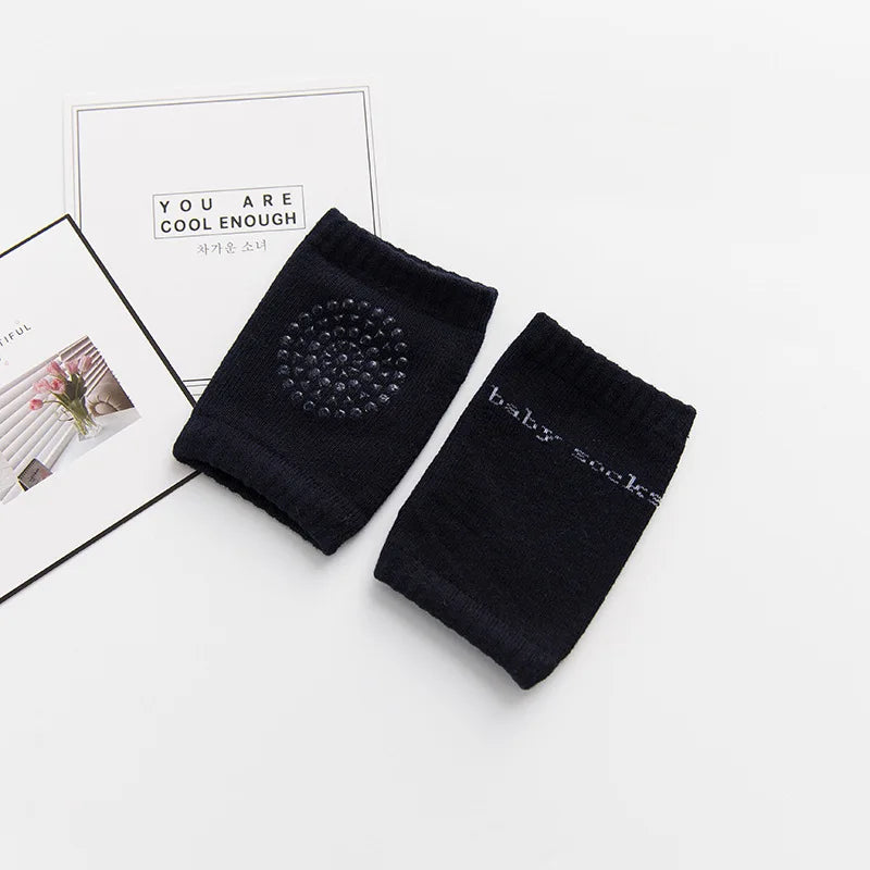 Kids Non Slip Crawling Legging Infants Toddlers Baby Accessories Dot Knee Pads Protector Safety Kneepad Leg Warmer Girls Boys