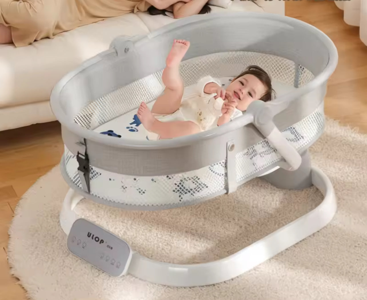 Electric Baby Swing with Bluetooth