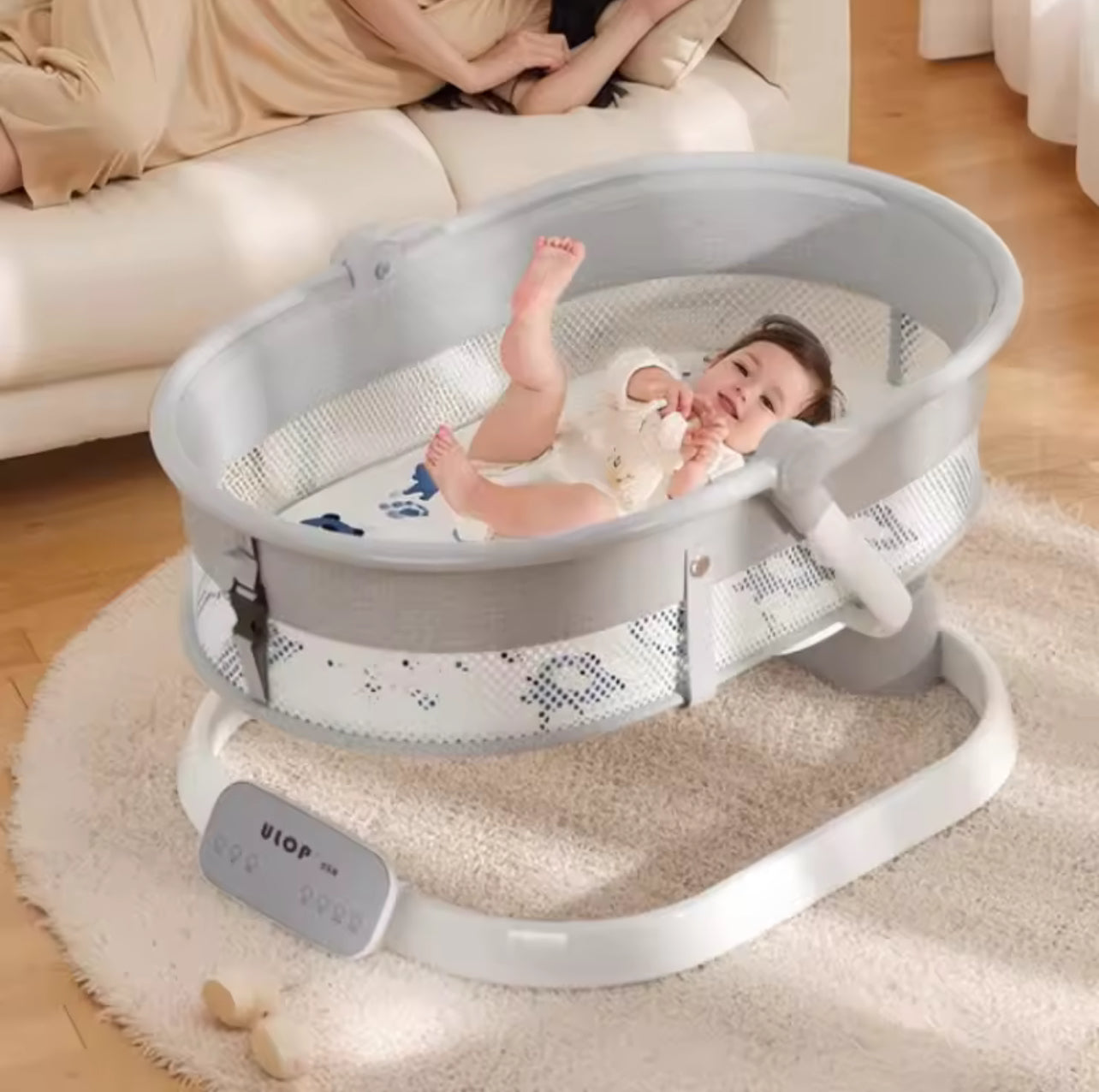 Electric Baby Swing with Bluetooth