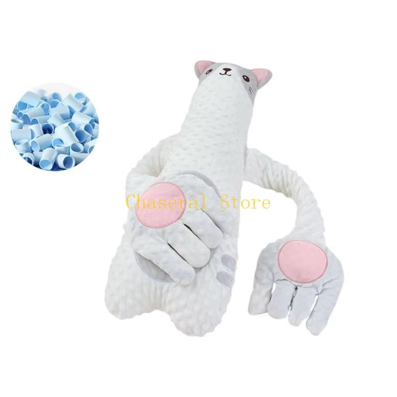 E7CE Portable Baby Sleep Patter Pacify Hand Doll Built in Music Function or Not