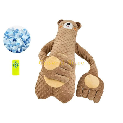 E7CE Portable Baby Sleep Patter Pacify Hand Doll Built in Music Function or Not