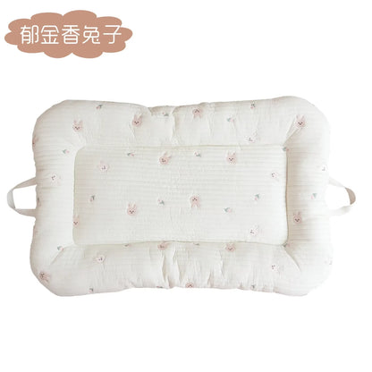 0-18 Months Kid Baby Bed for Newborn Breathable Portable Baby Nest Infant Baby Lounger Bed Crib Toddler Bed Sleeping Basket Crib