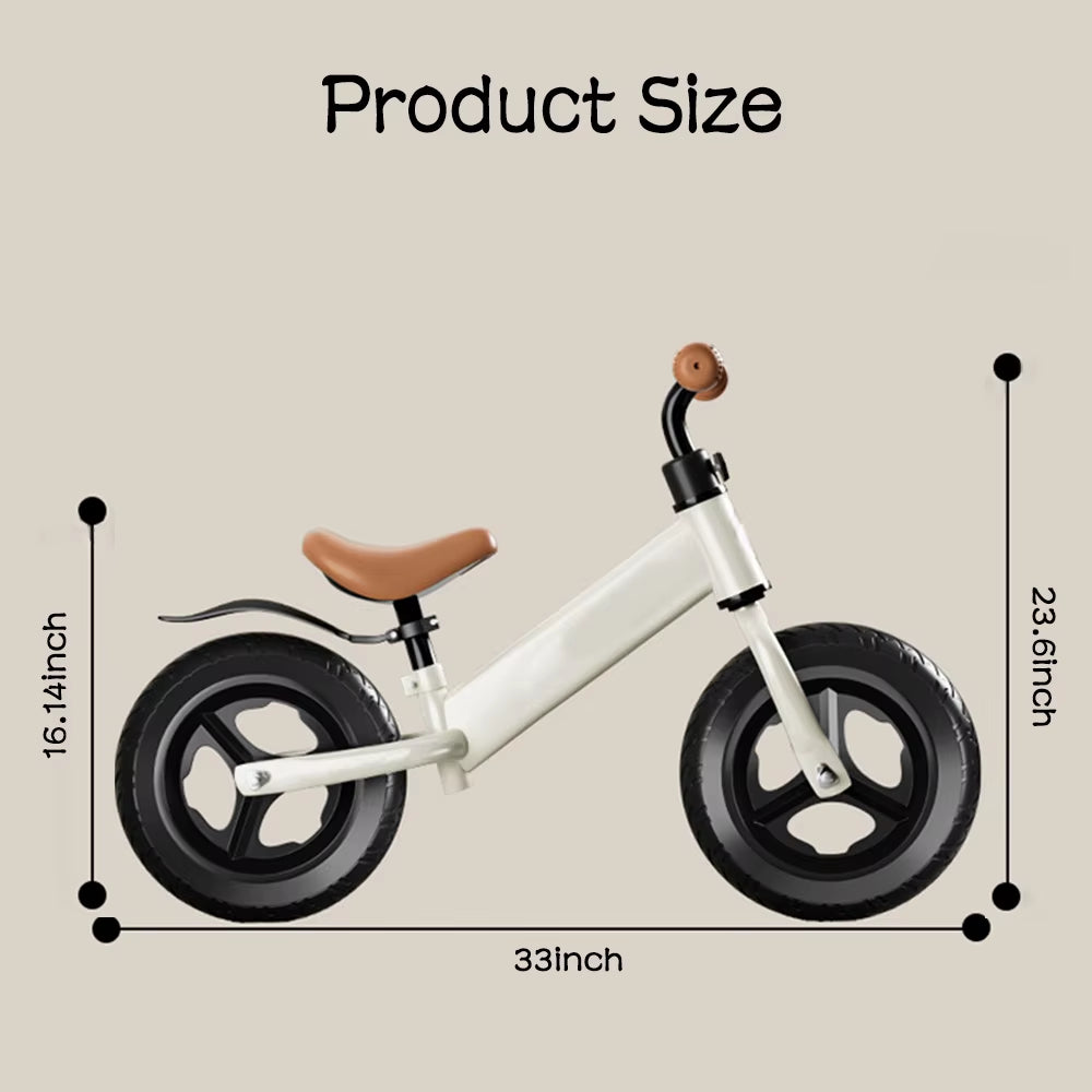 Lightweight Children'S Balance Bike with 360° Rotating Handlebars Anti-Slip Baby Walker Bike for 2-6 Years Pedal-Free Bike