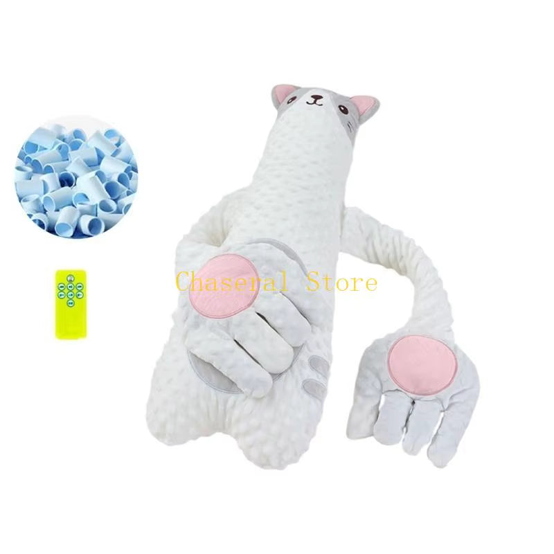 E7CE Portable Baby Sleep Patter Pacify Hand Doll Built in Music Function or Not