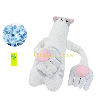E7CE Portable Baby Sleep Patter Pacify Hand Doll Built in Music Function or Not