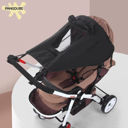 Universal Sun Shade for Baby Stroller Accessories UV UPF 50+ Awning Protection for Baby Carrier Waterproof Sun Shield