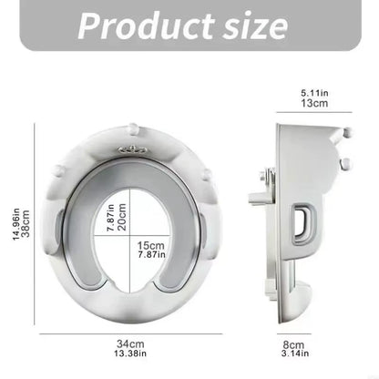 Portable Children'S Toilet Seat Baby Crown Toilet Seat Toddler Auxiliary Toilet Seat Cushion Urinal Toilet Training Seat Cover