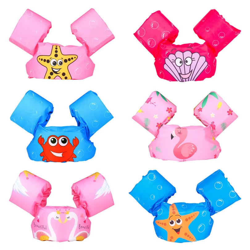Kid Swimming Float Vest Baby Arm Sleeve Circle Swim Trainer Child Children Swimsuit Swimming Pool Accessories