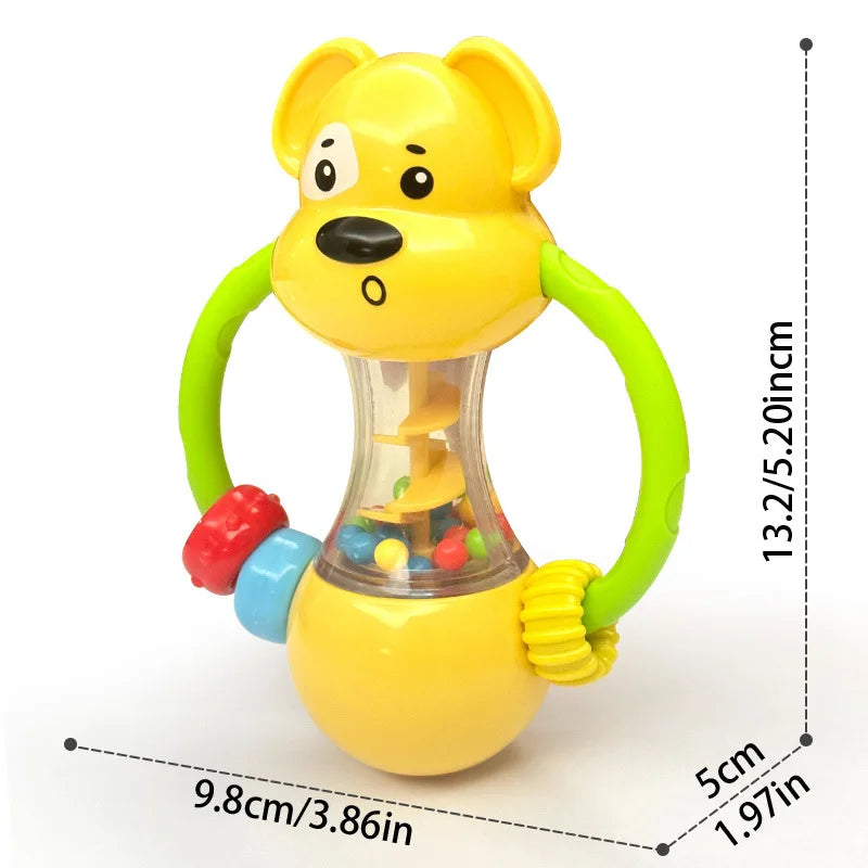 Baby Development Toys 0 6 12 Months Sensory Baby Teether Rattle Educational Baby Toys Soft Teething Toys Games for Babies 1 Year