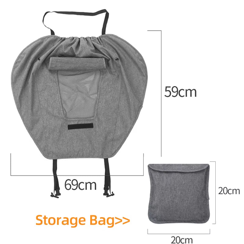 Universal Sun Shade for Baby Stroller Accessories UV UPF 50+ Awning Protection for Baby Carrier Waterproof Sun Shield