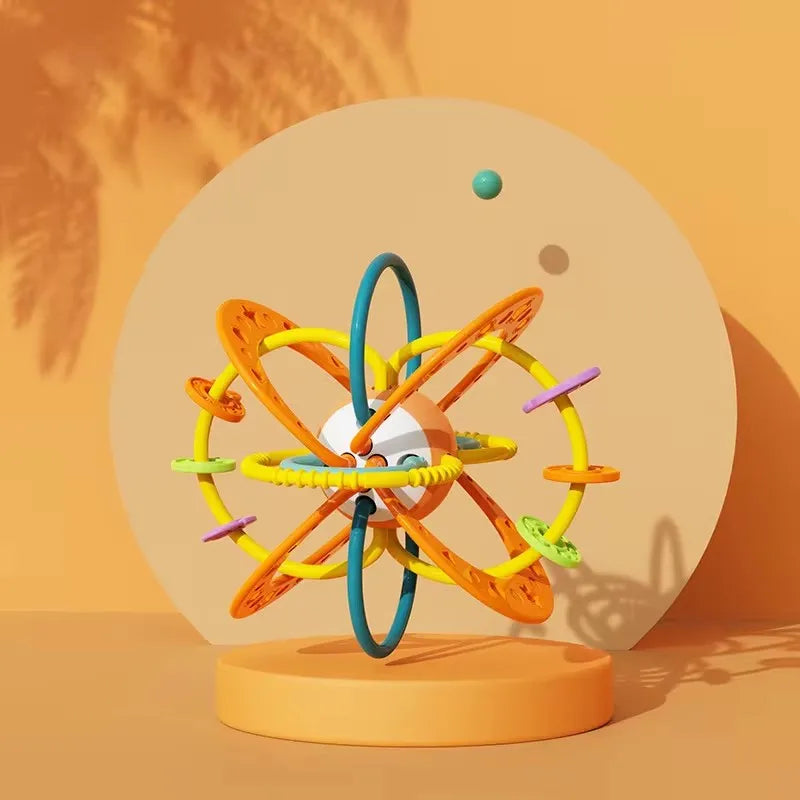 Baby Development Toys 0 6 12 Months Sensory Baby Teether Rattle Educational Baby Toys Soft Teething Toys Games for Babies 1 Year