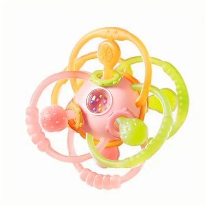 Baby Development Toys 0 6 12 Months Sensory Baby Teether Rattle Educational Baby Toys Soft Teething Toys Games for Babies 1 Year
